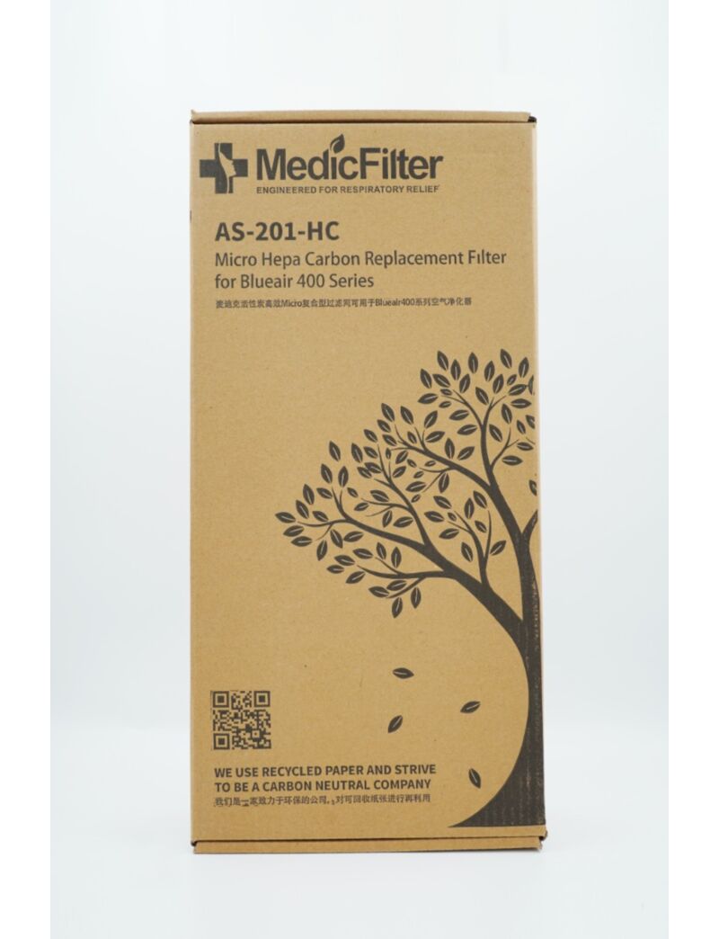 MedicFilter Micro HEPA Carbon Filter: for Blueair 400 Series
