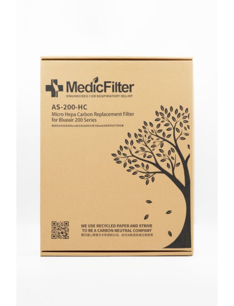 MedicFilter Micro HEPA Carbon Filter: for Blueair 200 Series